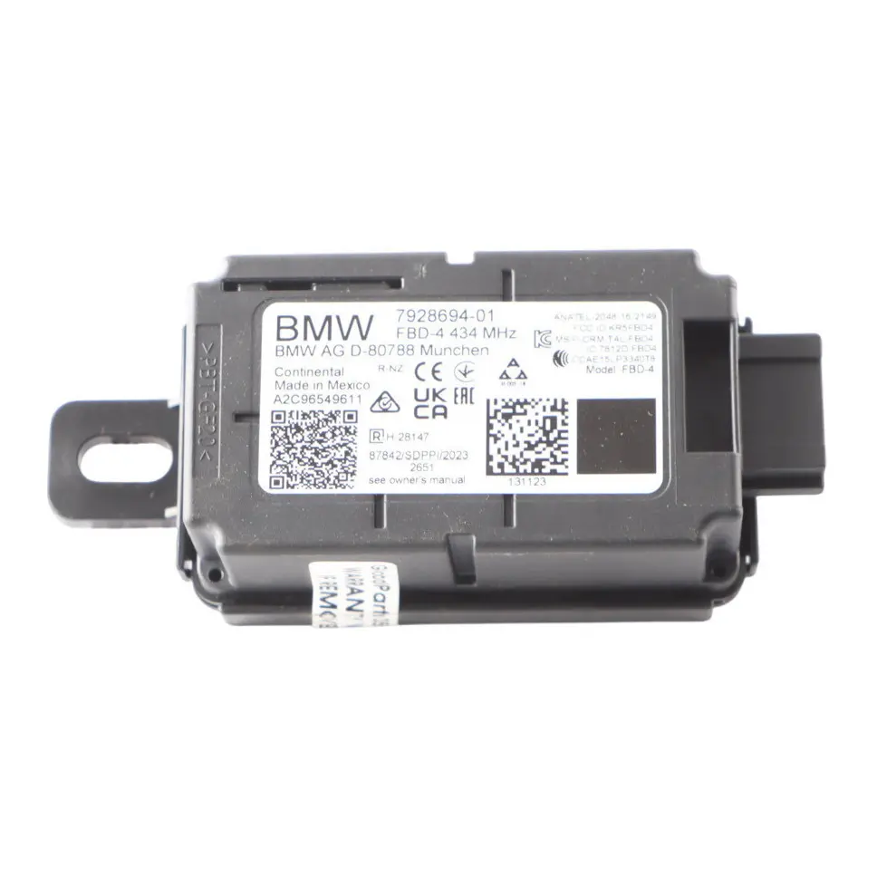 BMW F40 Remote Control Radio Receiver Unit 434 MHz 7928694