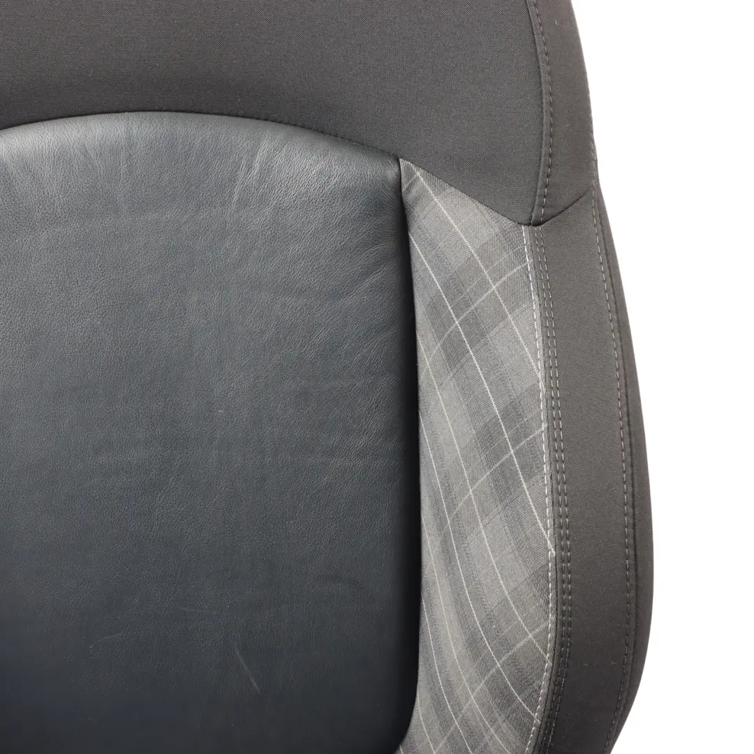 Mini Cooper One F56 Vorder sitz Sport Stoff / Leder Links Diamond Schwarz