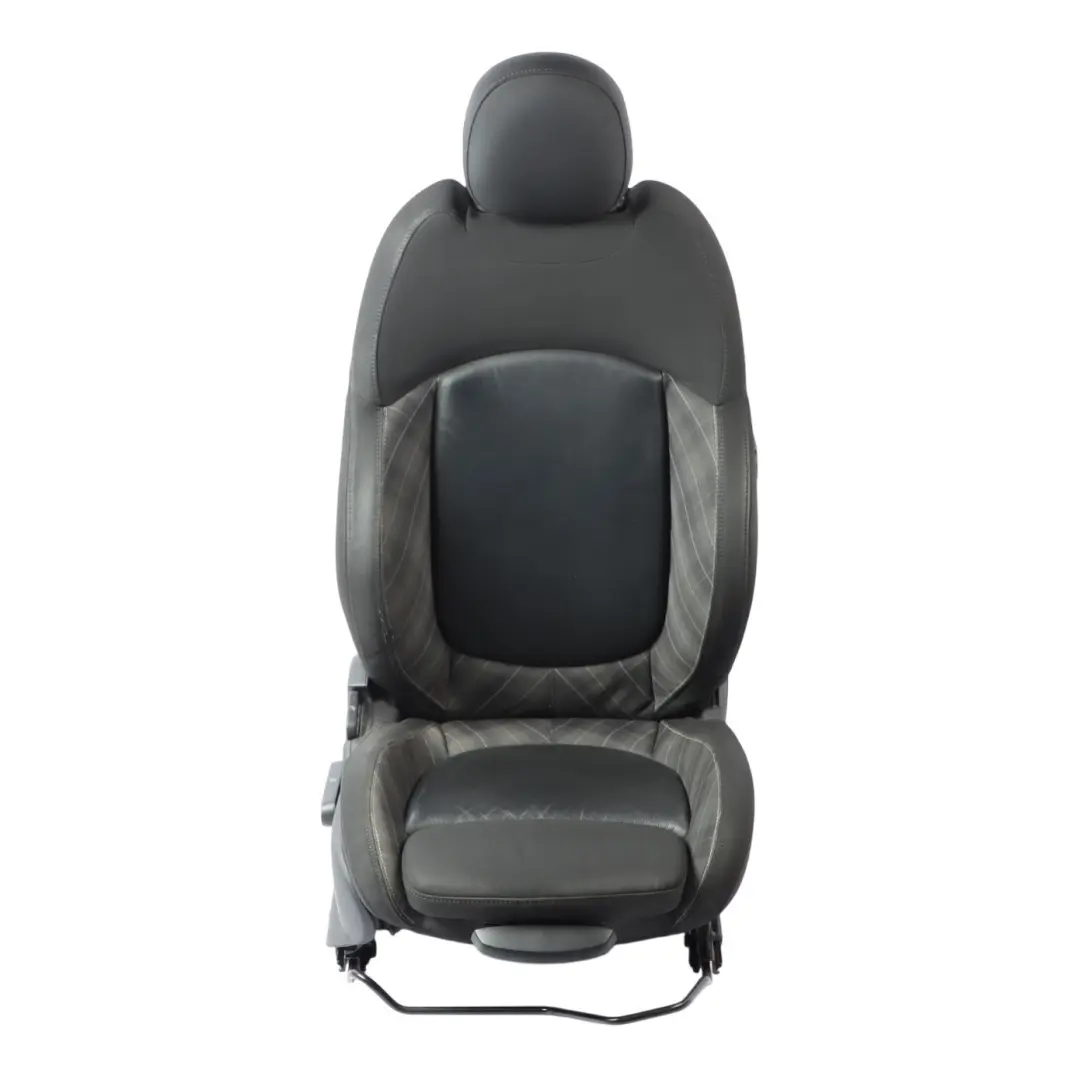 Mini Cooper One F56 Sport Siège avant droit en tissu / cuir Diamond Black