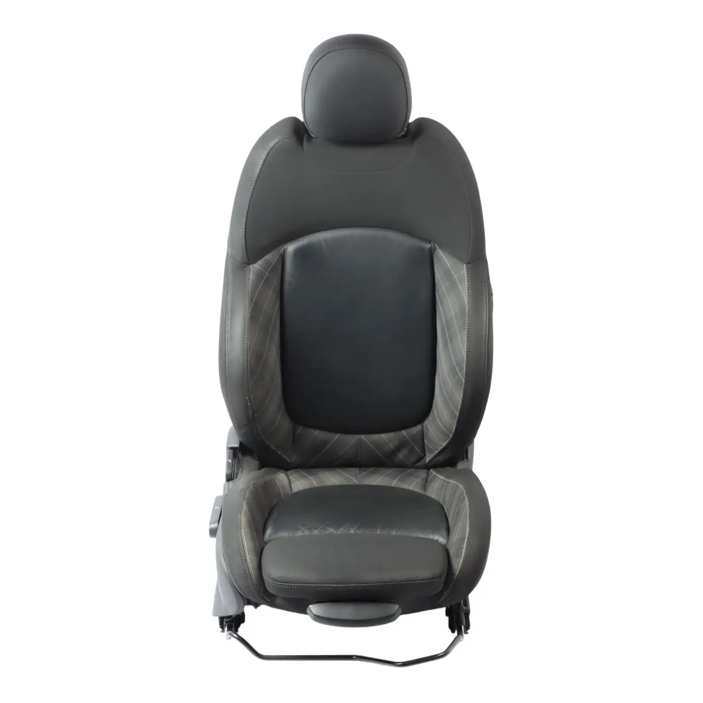 Mini F56 Sport Front Right O/S Seat Heated Cloth / Leather Diamond Black