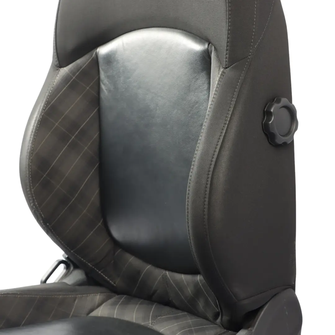 Mini Cooper One F56 Sport Siège avant droit en tissu / cuir Diamond Black