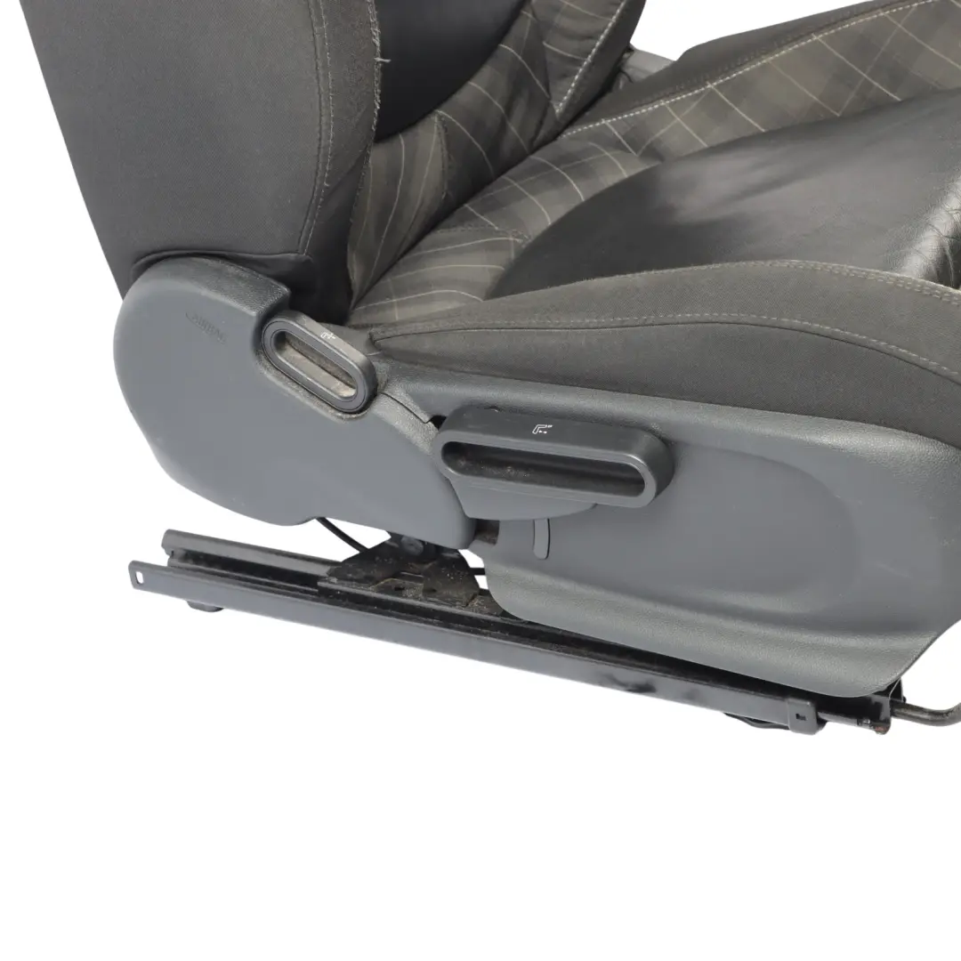 Mini Cooper One F56 Sport Siège avant droit en tissu / cuir Diamond Black
