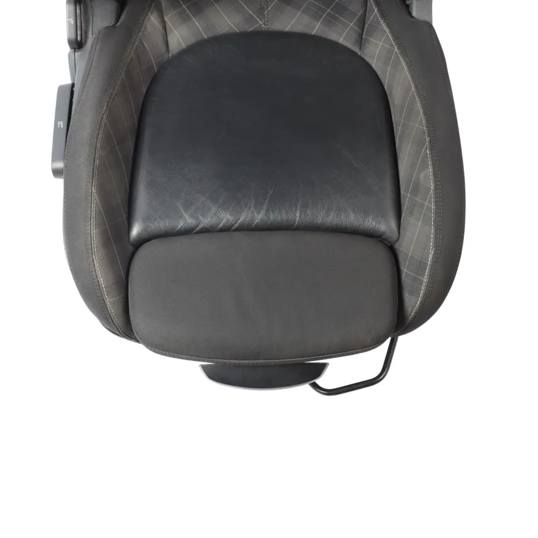 Mini Cooper One F56 Sport Siège avant droit en tissu / cuir Diamond Black