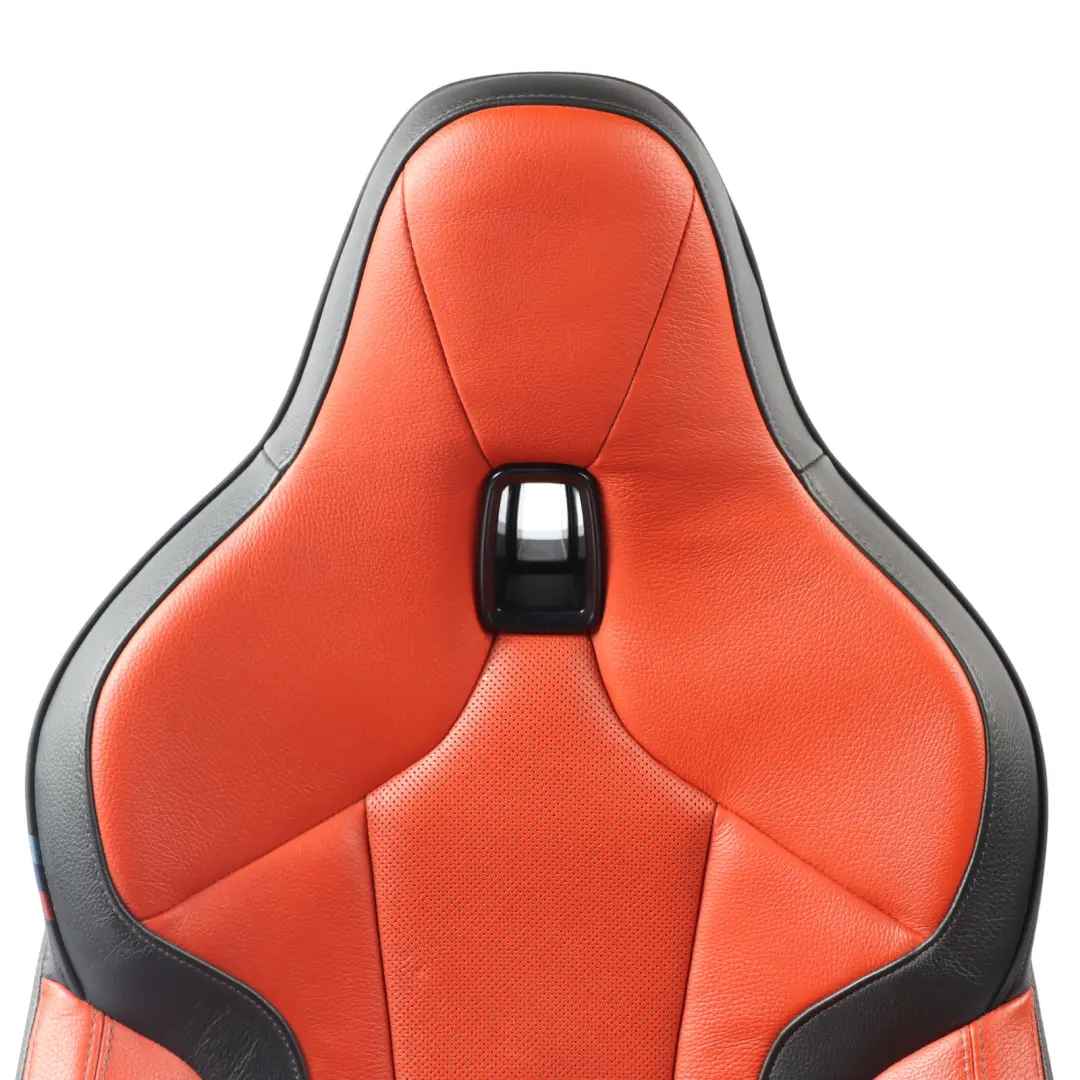 BMW F40 M135iX Front Sport Seat Heated Interior Leather Right O/S Magma Red