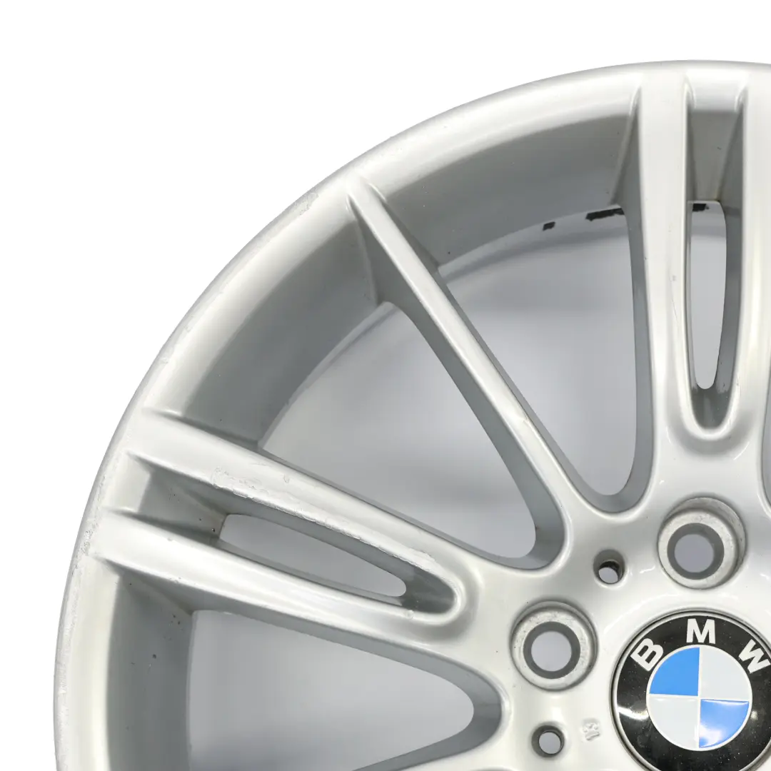 BMW E90 E91 E92 E93 Silver Front Alloy Wheel Rim 18" ET:34 8J M Spider Spoke 193