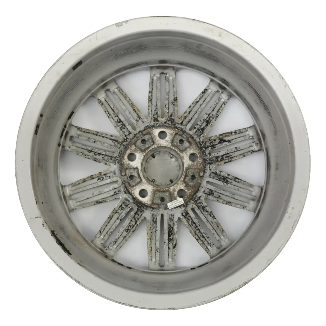 BMW E81 E82 E87 E88 Silver Wheel Alloy Rim 17" 7J ET:47 M Double Spoke 207