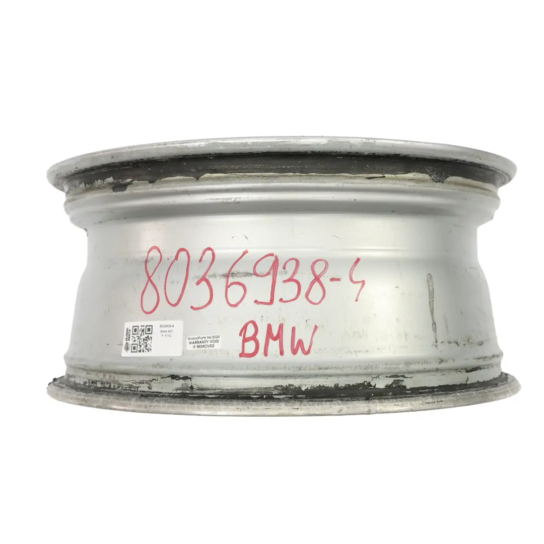 *BMW 1 E81 E82 E87 Hinten Rad M Doppelspeiche Alu Felge Aluminium 207 17" 7,5J