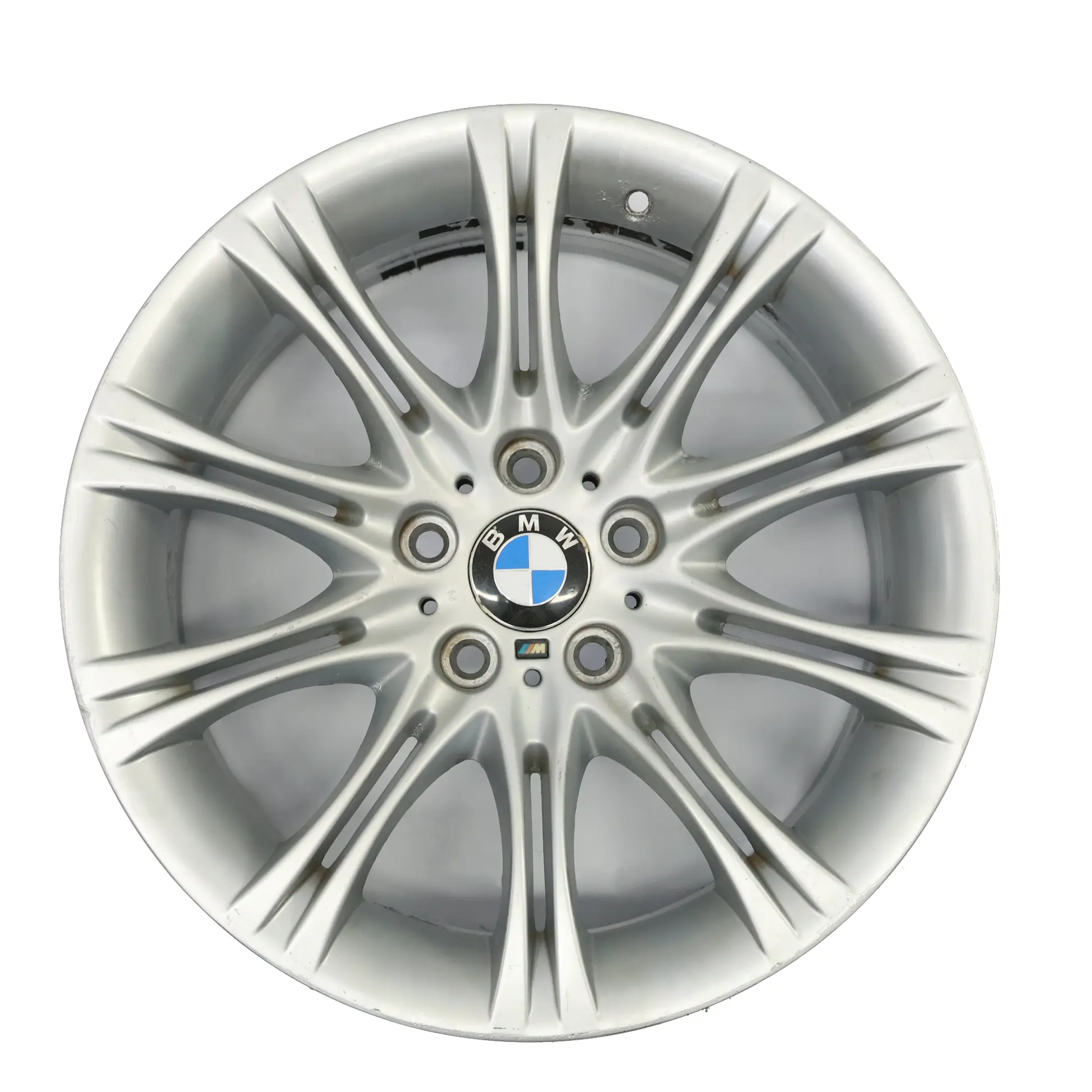 BMW E60 E61 Cerchi in lega argento 18" ET:20 8J M Doppie razze 135