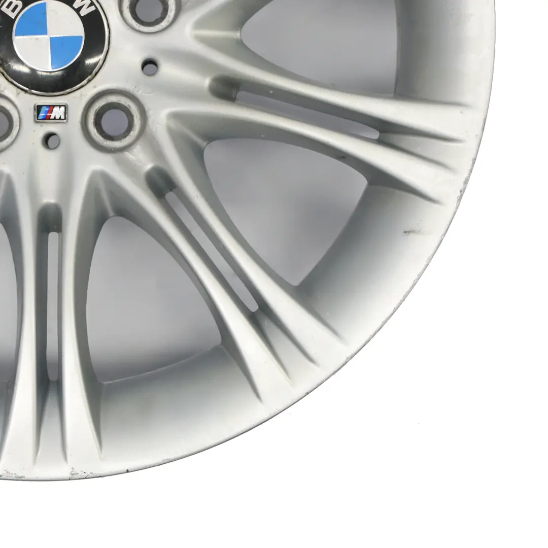 BMW 5 Series E60 E61 Silver Alloy Wheel Rim 18" ET:20 8J M Double Spoke 135