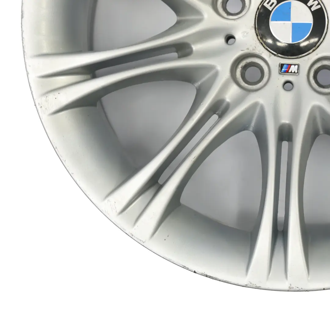 BMW 5 Series E60 E61 Silver Alloy Wheel Rim 18" ET:20 8J M Double Spoke 135