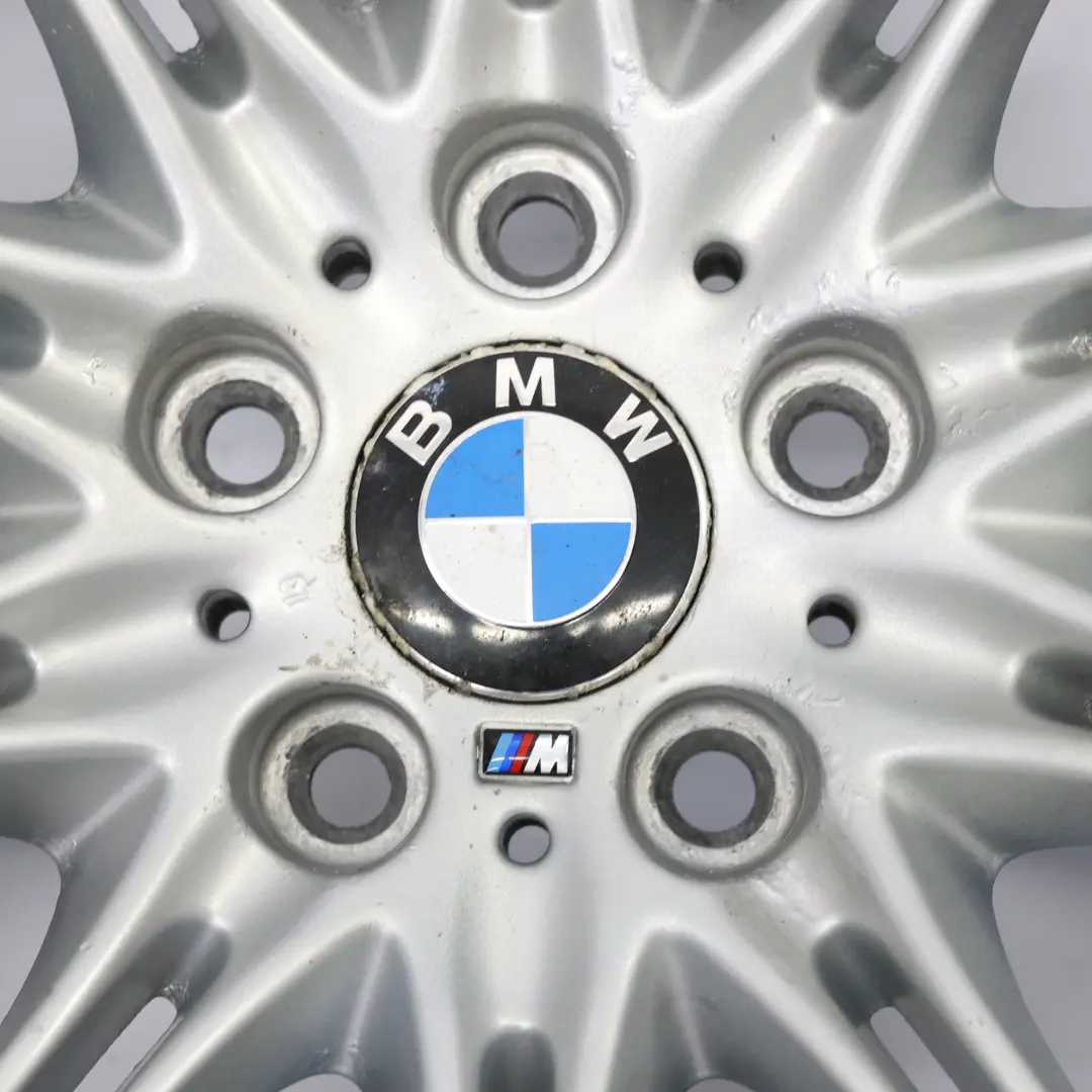 BMW 5 Series E60 E61 Silver Alloy Wheel Rim 18" ET:20 8J M Double Spoke 135