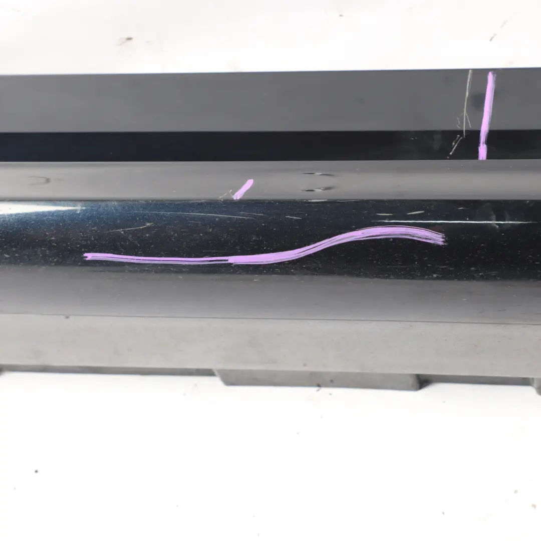 BMW X3 F25 Side Skirt Left N/S M Sport Sill Strip Cover Trim Carbonschwarz - 416