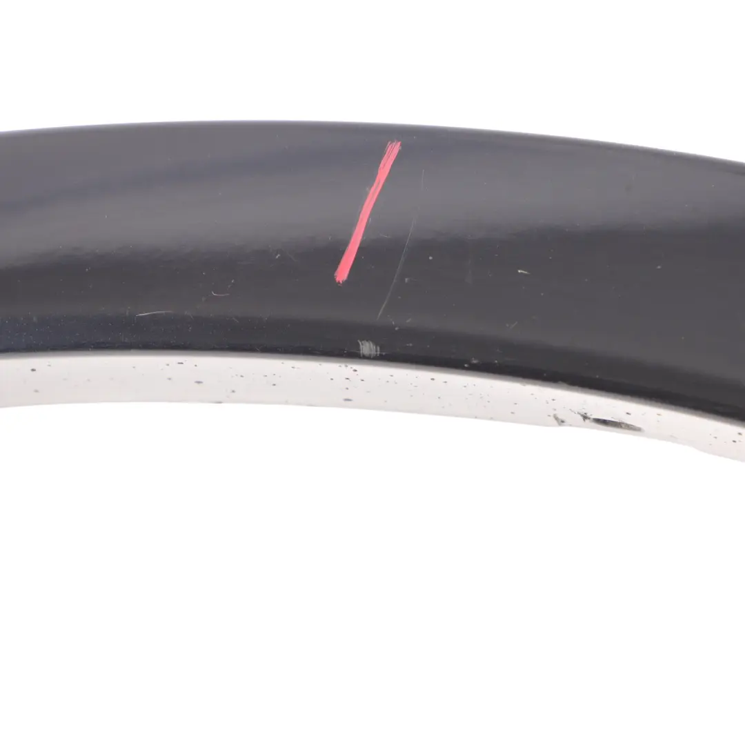 BMW X3 F25 Cover Wheel Arch Rear Left N/S Trim Moulding Strip Carbon Black - 416