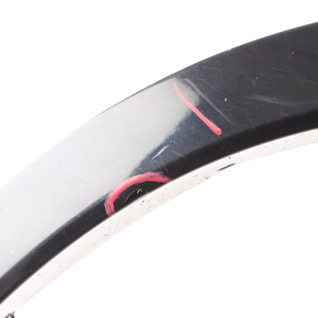 BMW X3 F25 Cover Wheel Arch Rear Left N/S Trim Moulding Strip Carbon Black - 416