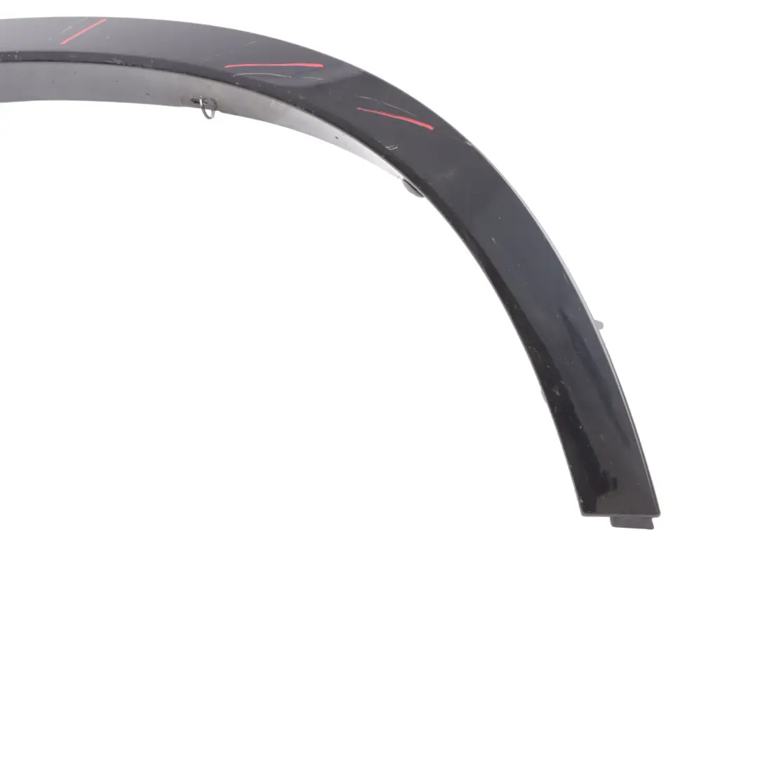 BMW X3 F25 Cover Wheel Arch Rear Left N/S Trim Moulding Strip Carbon Black 416