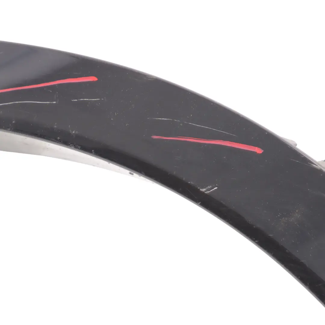 BMW X3 F25 Cover Wheel Arch Rear Left N/S Trim Moulding Strip Carbon Black 416