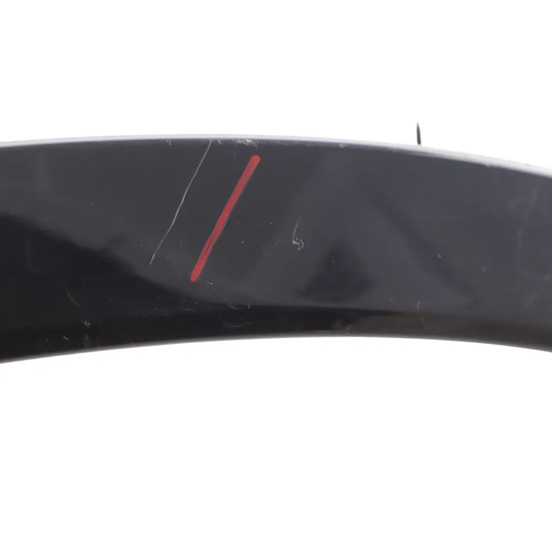 BMW X3 F25 Cover Wheel Arch Rear Left N/S Trim Moulding Strip Carbon Black 416
