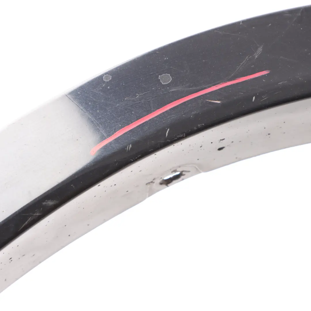 BMW X3 F25 Cover Wheel Arch Rear Left N/S Trim Moulding Strip Carbon Black 416