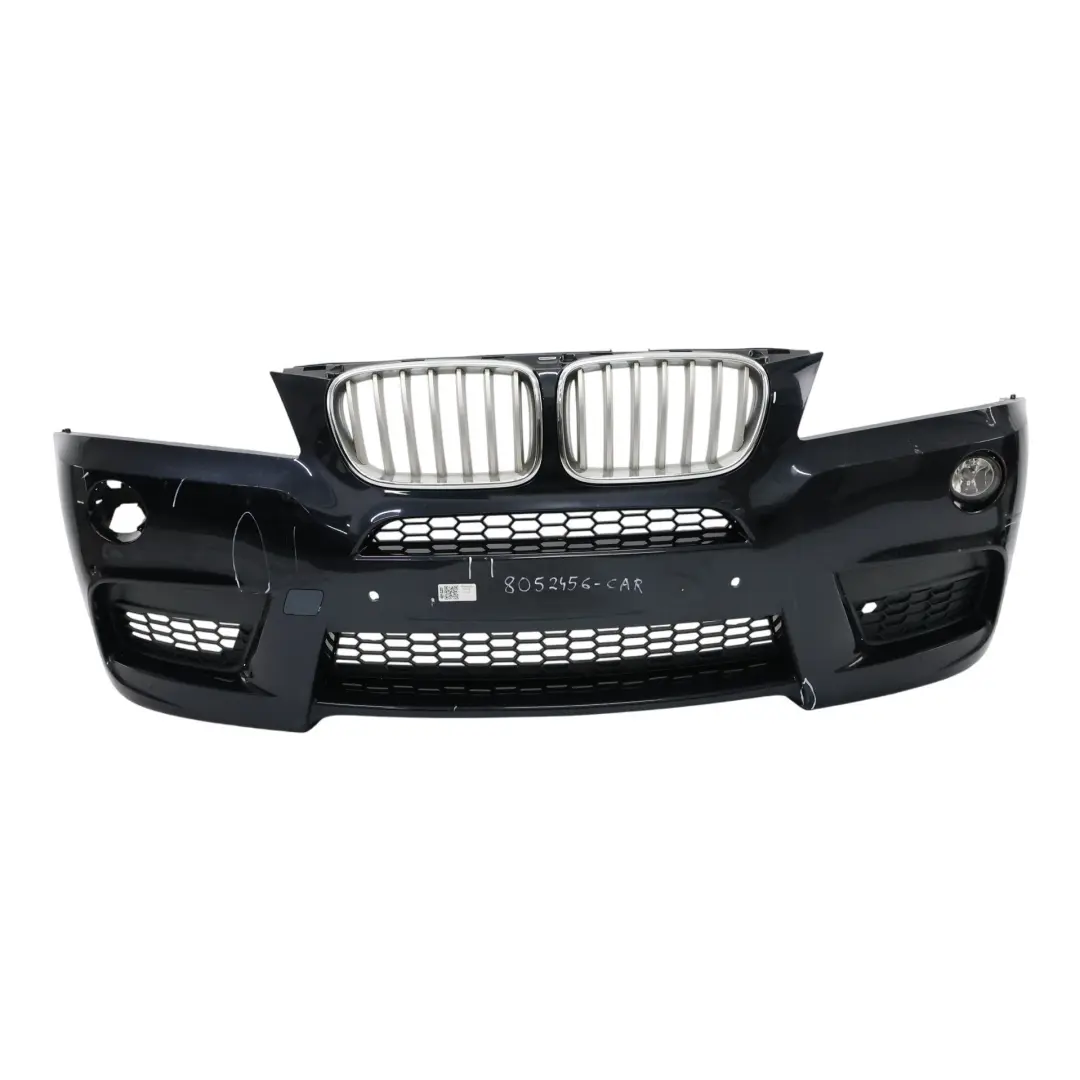 BMW X5 F25 Front Bumper M Sport Trim Panel PDC Cover Carbonschwarz Black - 416