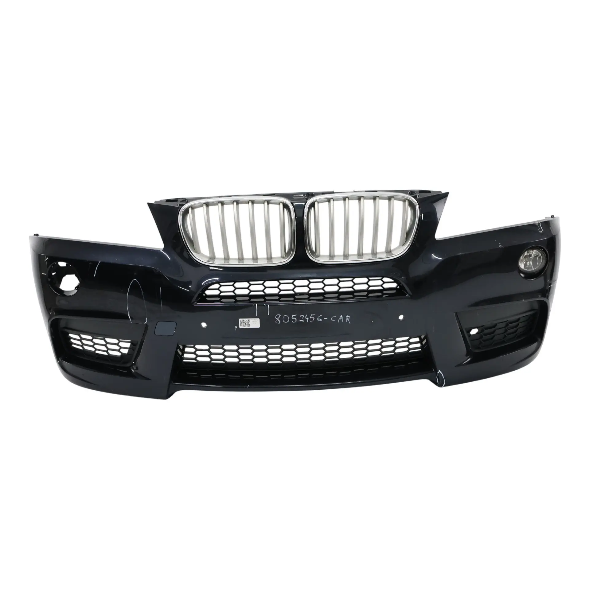 BMW X5 F25 Front Bumper M Sport Trim Panel PDC Cover Carbonschwarz Black - 416