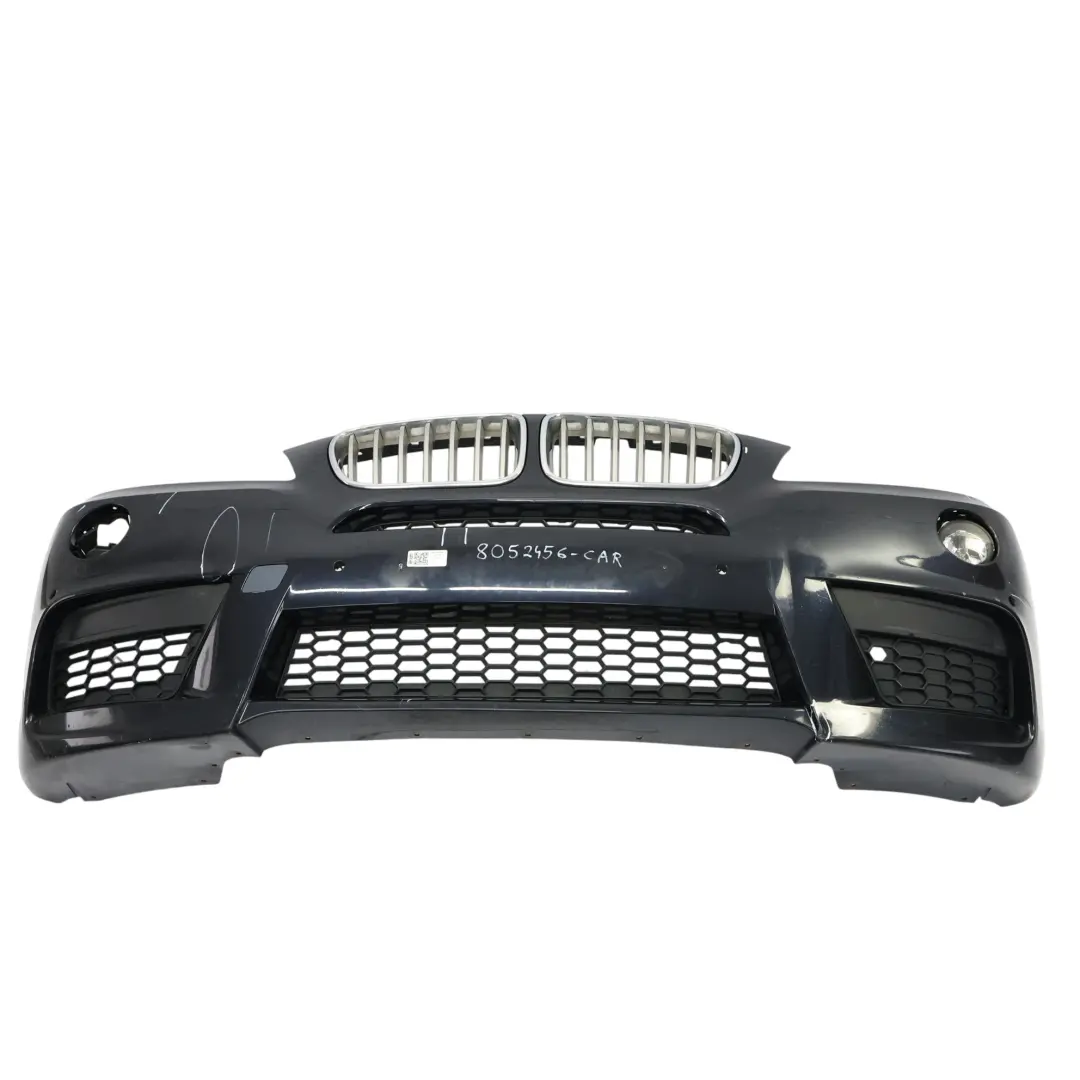 BMW X5 F25 Front Bumper M Sport Trim Panel PDC Cover Carbonschwarz Black - 416