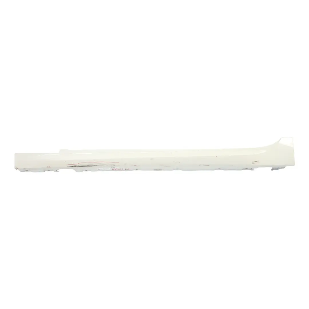 BMW F06 Side Skirt M Sport Sill Panel Left N/S Alpinweiss Alpine White - 300