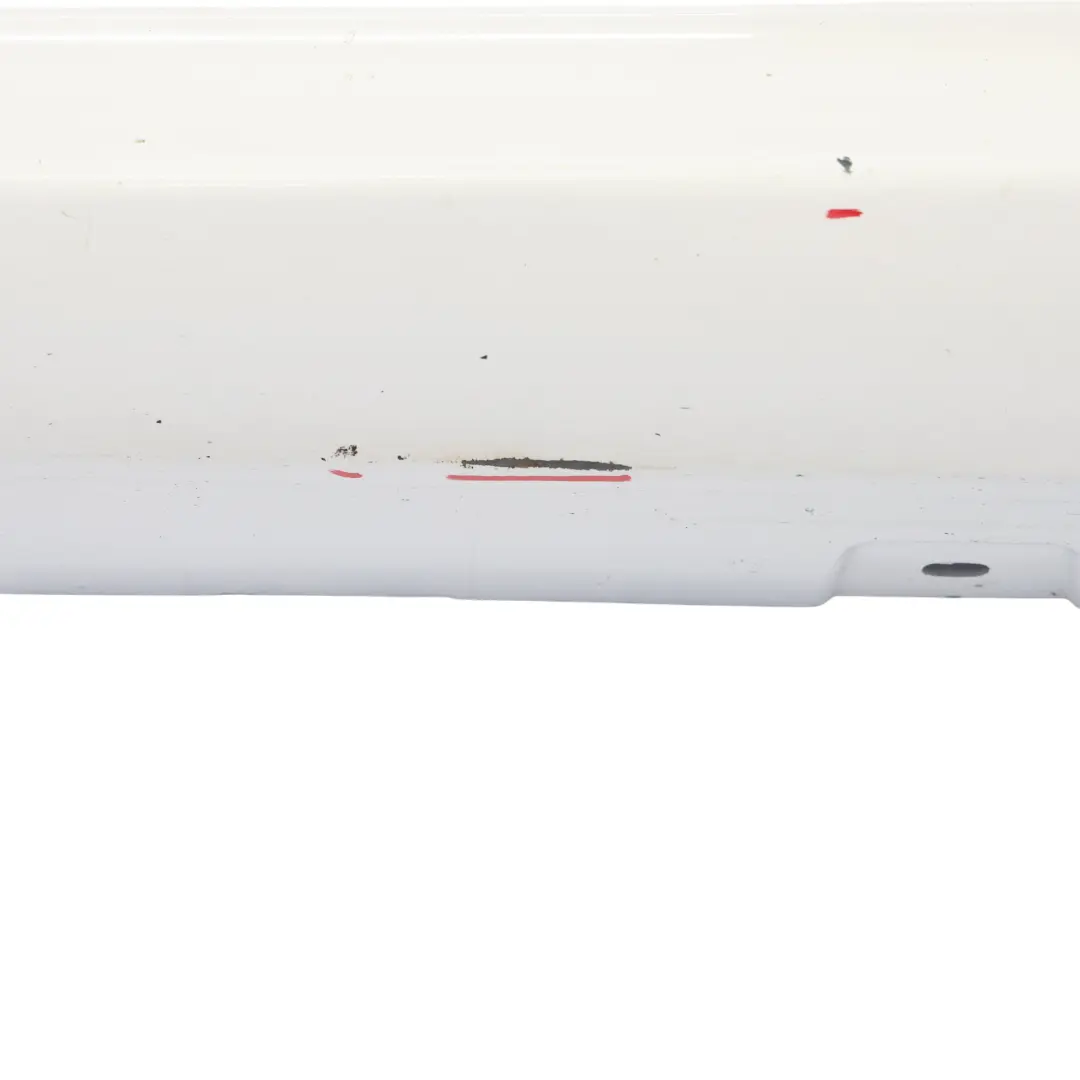 BMW F06 Side Skirt M Sport Sill Panel Left N/S Alpinweiss Alpine White - 300