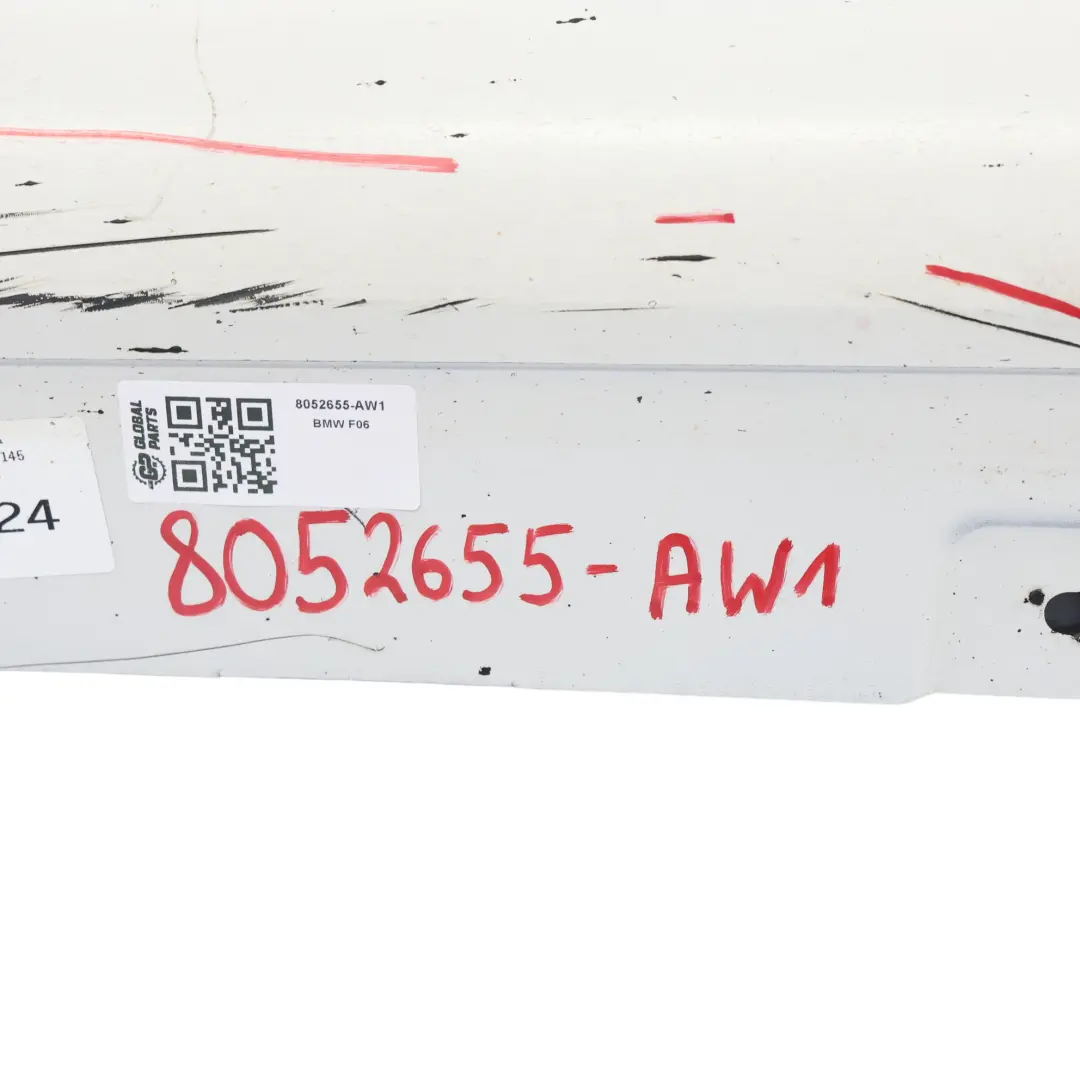 BMW F06 Side Skirt M Sport Sill Panel Left N/S Alpinweiss Alpine White - 300