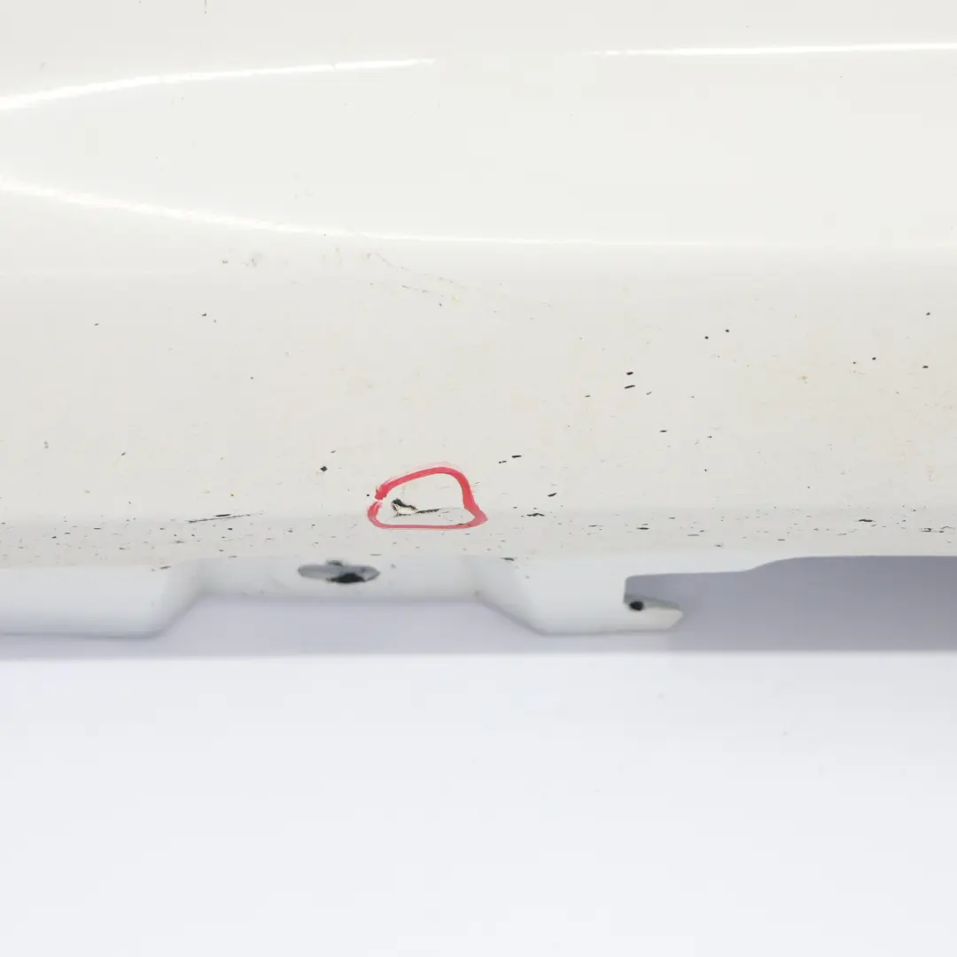 BMW F06 Side Skirt M Sport Sill Panel Left N/S Alpinweiss Alpine White - 300