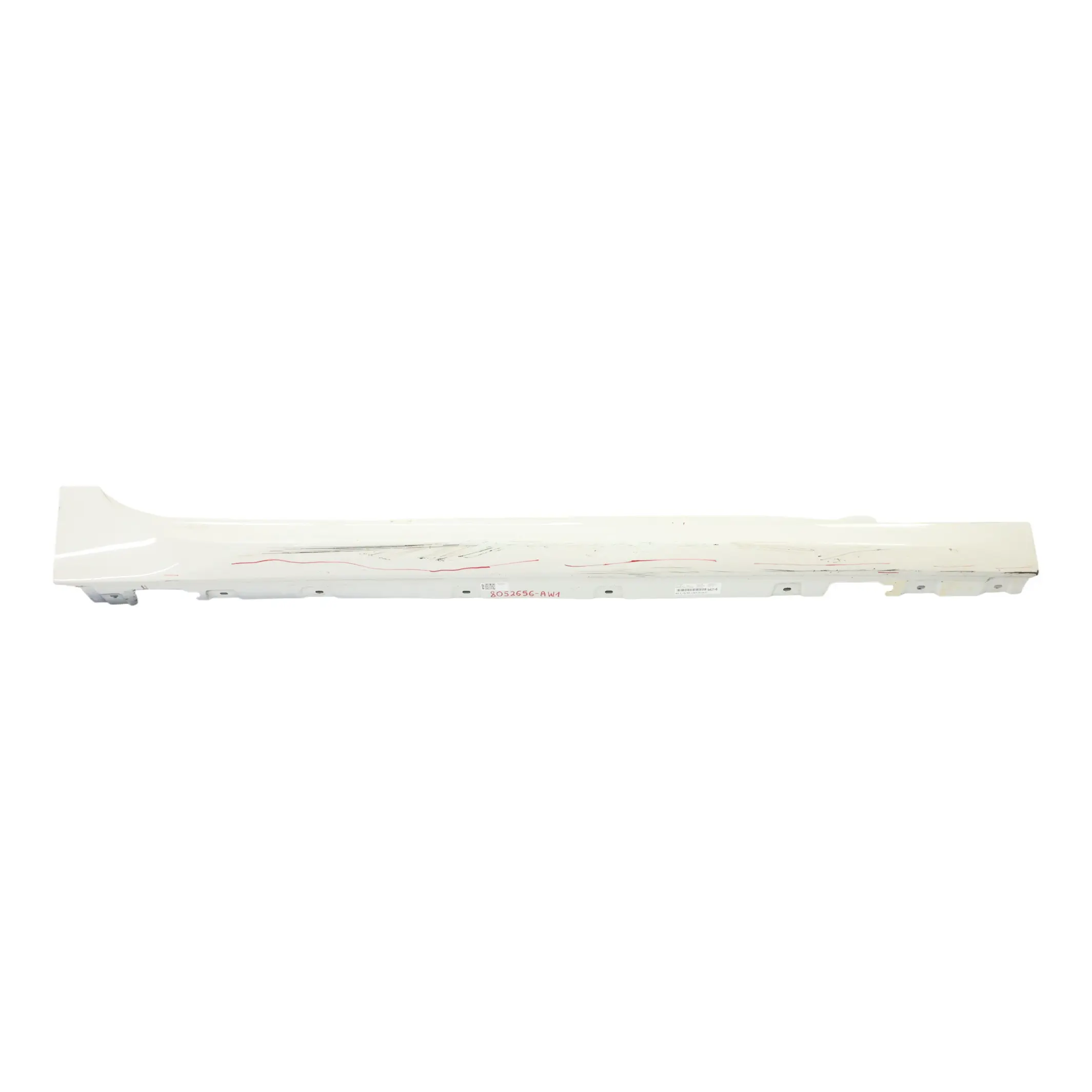 BMW F06 Side Skirt M Sport Sill Panel Right O/S Alpinweiss Alpine White - 300