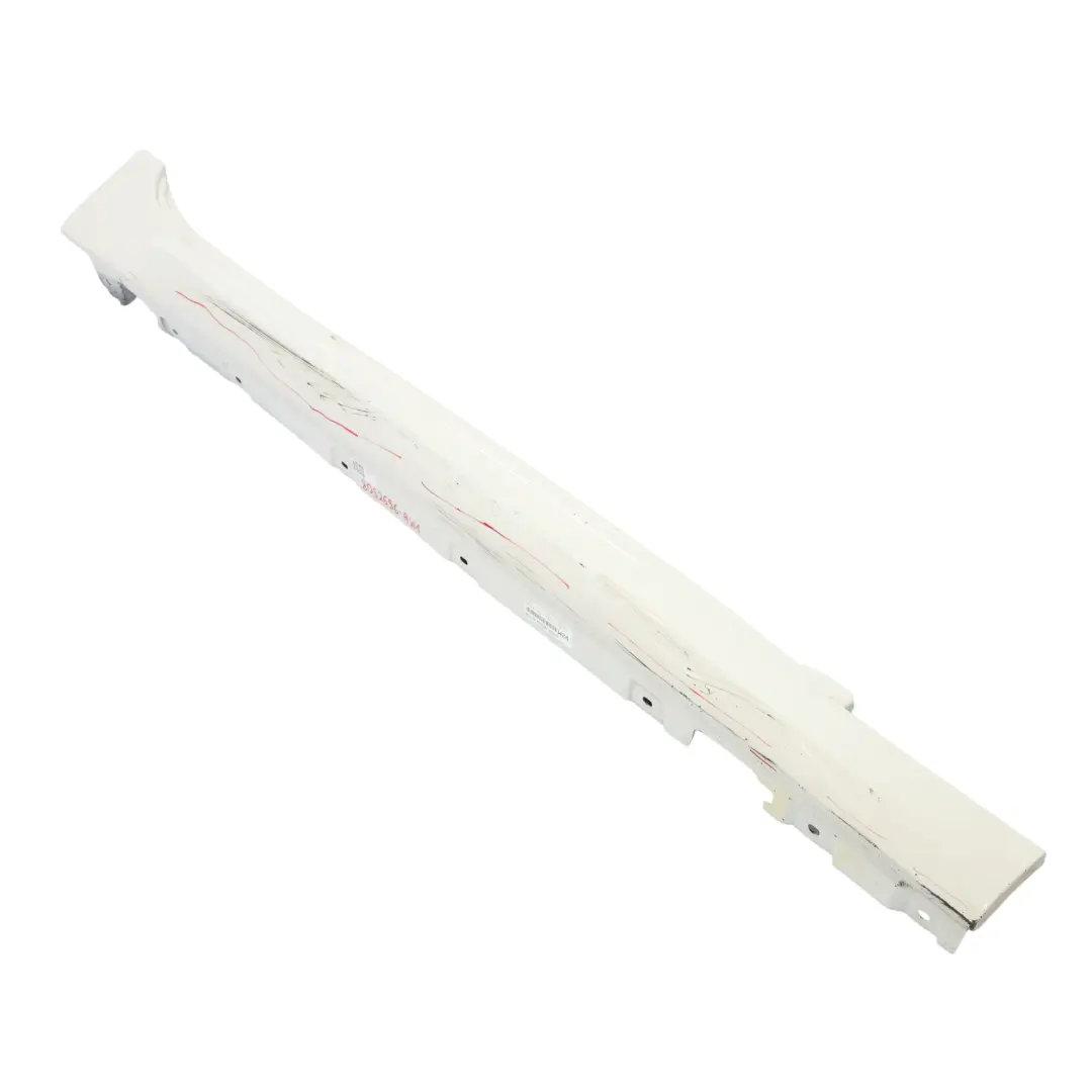 BMW F06 Side Skirt M Sport Sill Panel Right O/S Alpinweiss Alpine White - 300