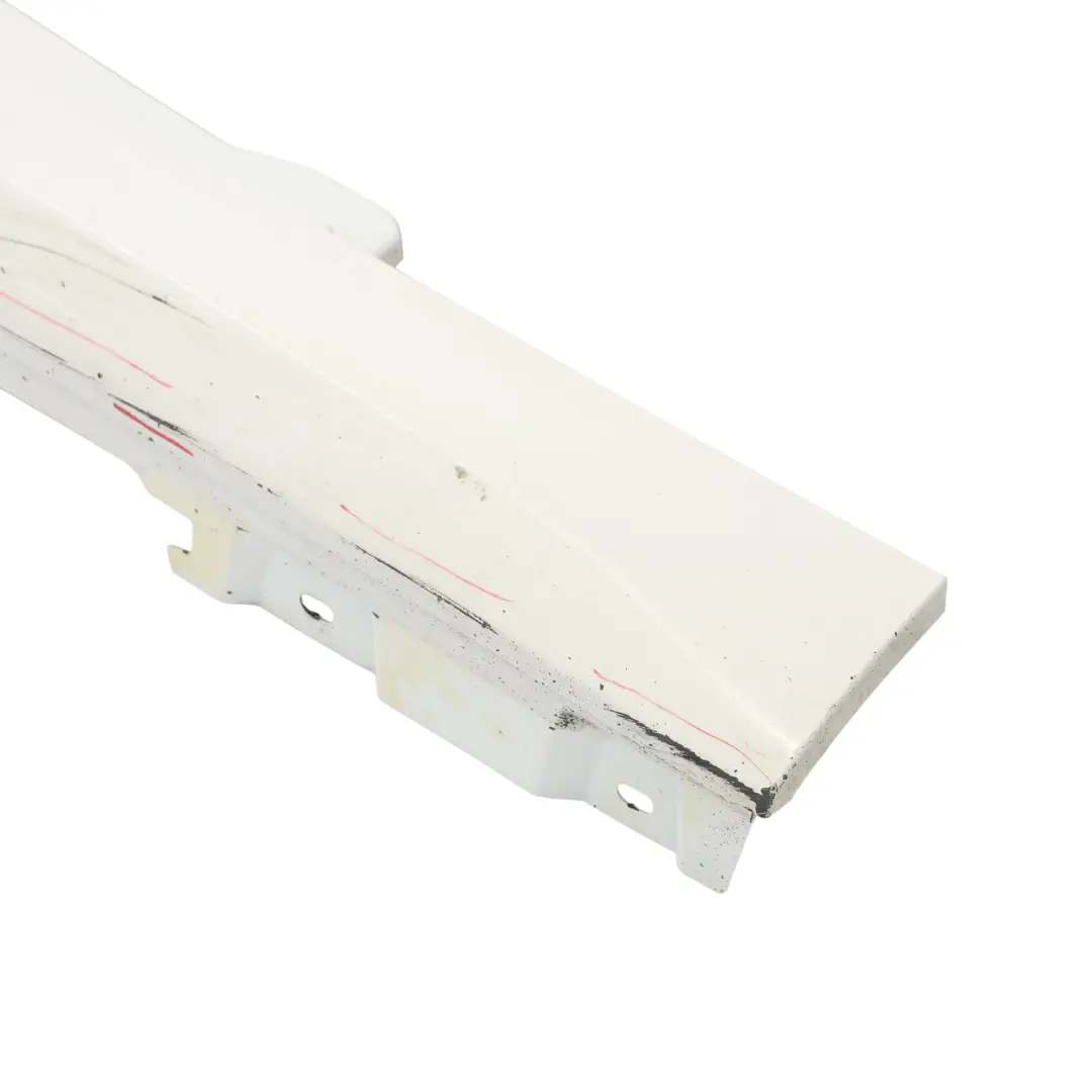 BMW F06 Side Skirt M Sport Sill Panel Right O/S Alpinweiss Alpine White - 300