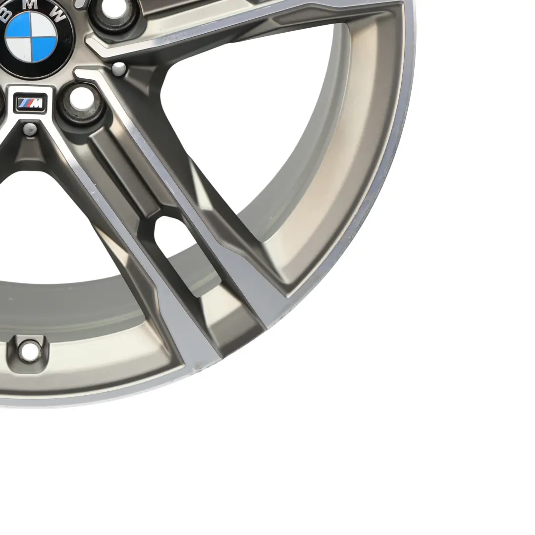 BMW F40 F44 Alloy Wheel Rim Cerium Grey 18" Double Spoke 556M ET:54 8J 8053524