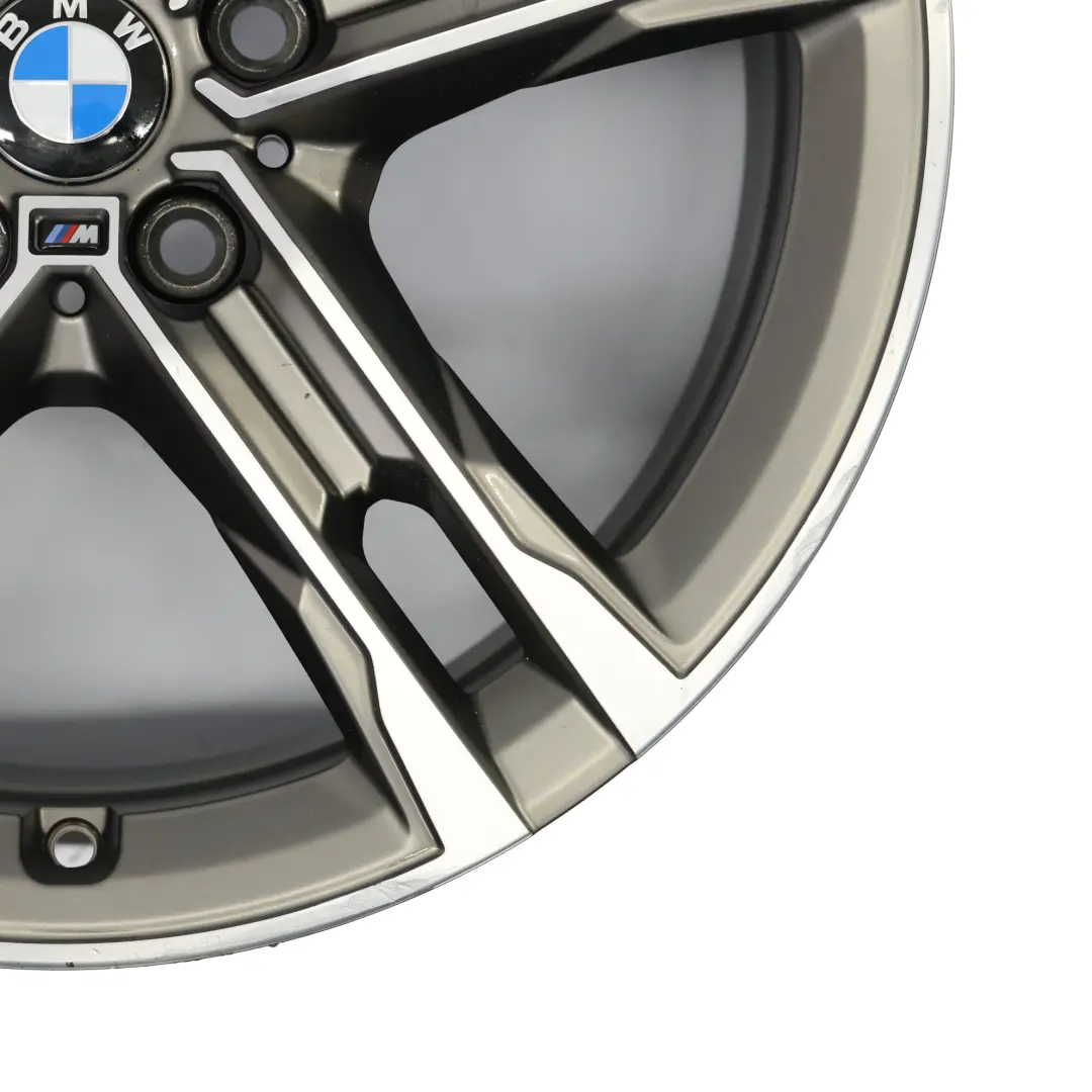 BMW F40 F44 Alloy Wheel Rim Cerium Grey 18" Double Spoke 556M ET:54 8J 8053524