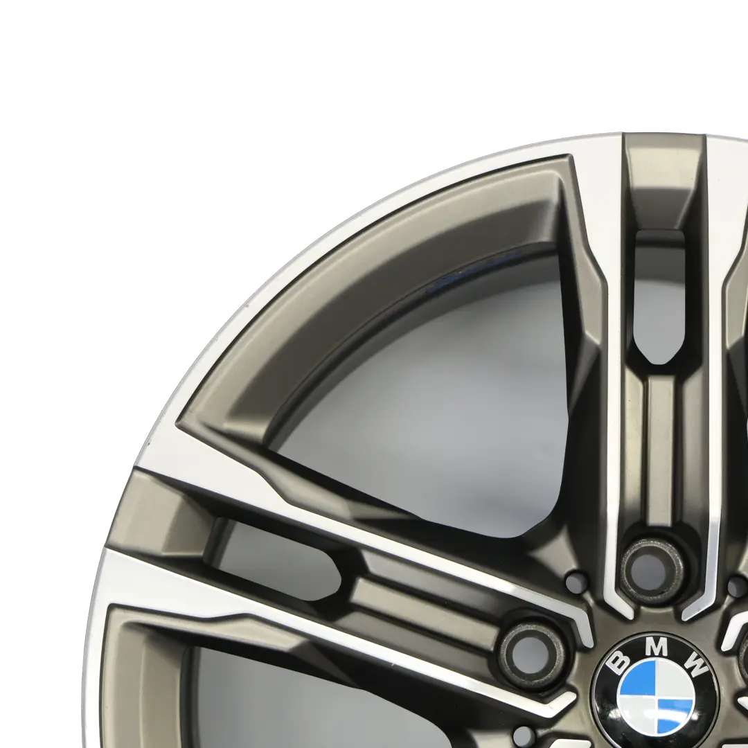 BMW F40 F44 Alloy Wheel Rim Cerium Grey 18" Double Spoke 556M ET:54 8J 8053524