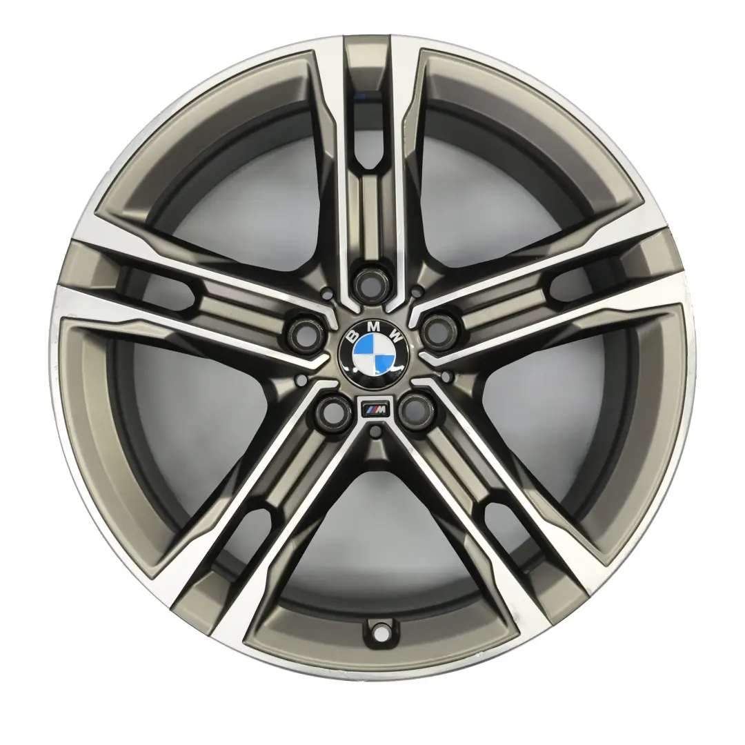 Alloy BMW F40 Cerium Grey Wheel Rim 18" Double Spoke 556M ET:54 8J 8053524