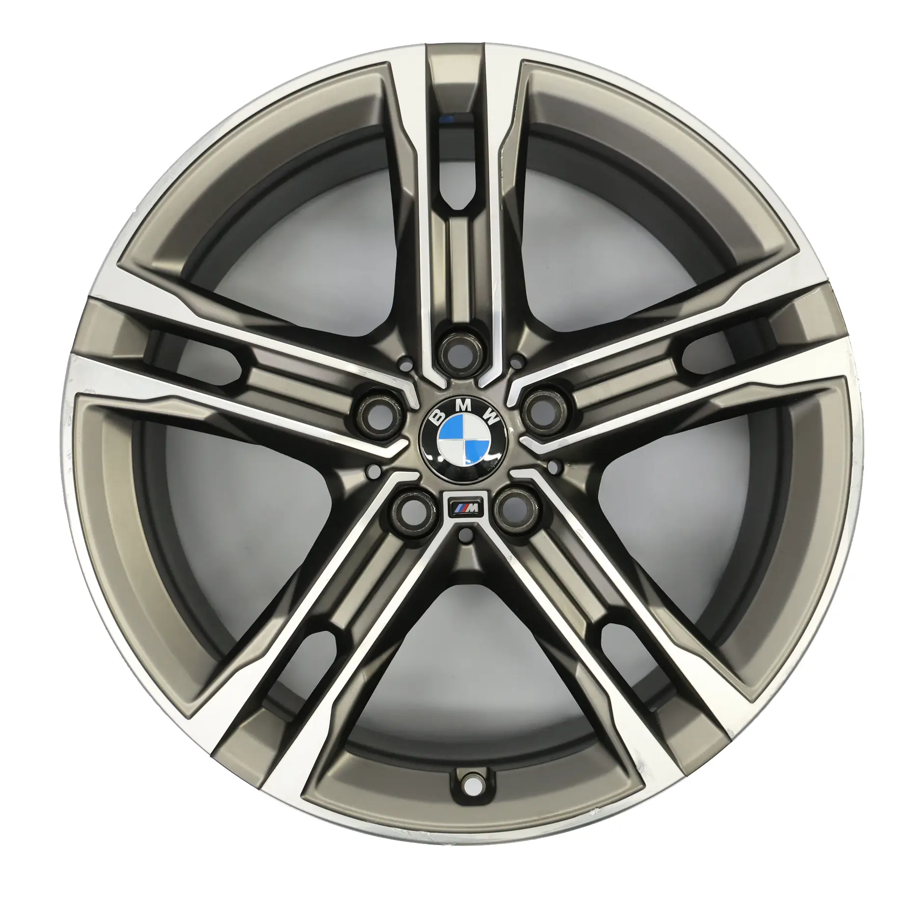 Alloy BMW F40 Cerium Grey Wheel Rim 18" Double Spoke 556M ET:54 8J 8053524