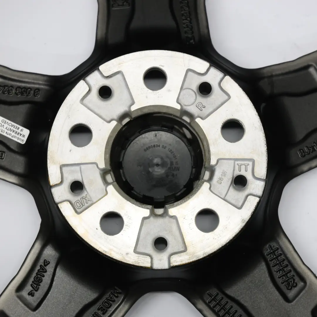 Alloy BMW F40 Cerium Grey Wheel Rim 18" Double Spoke 556M ET:54 8J 8053524