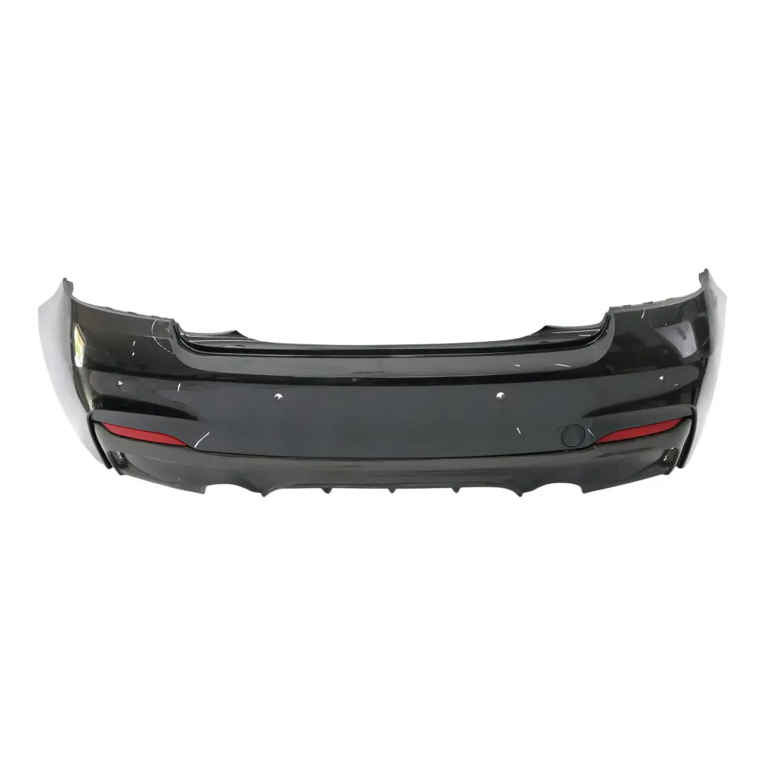 BMW F22 F23 Bumper Rear Trim Panel M Sport Black Sapphire Metallic - 475