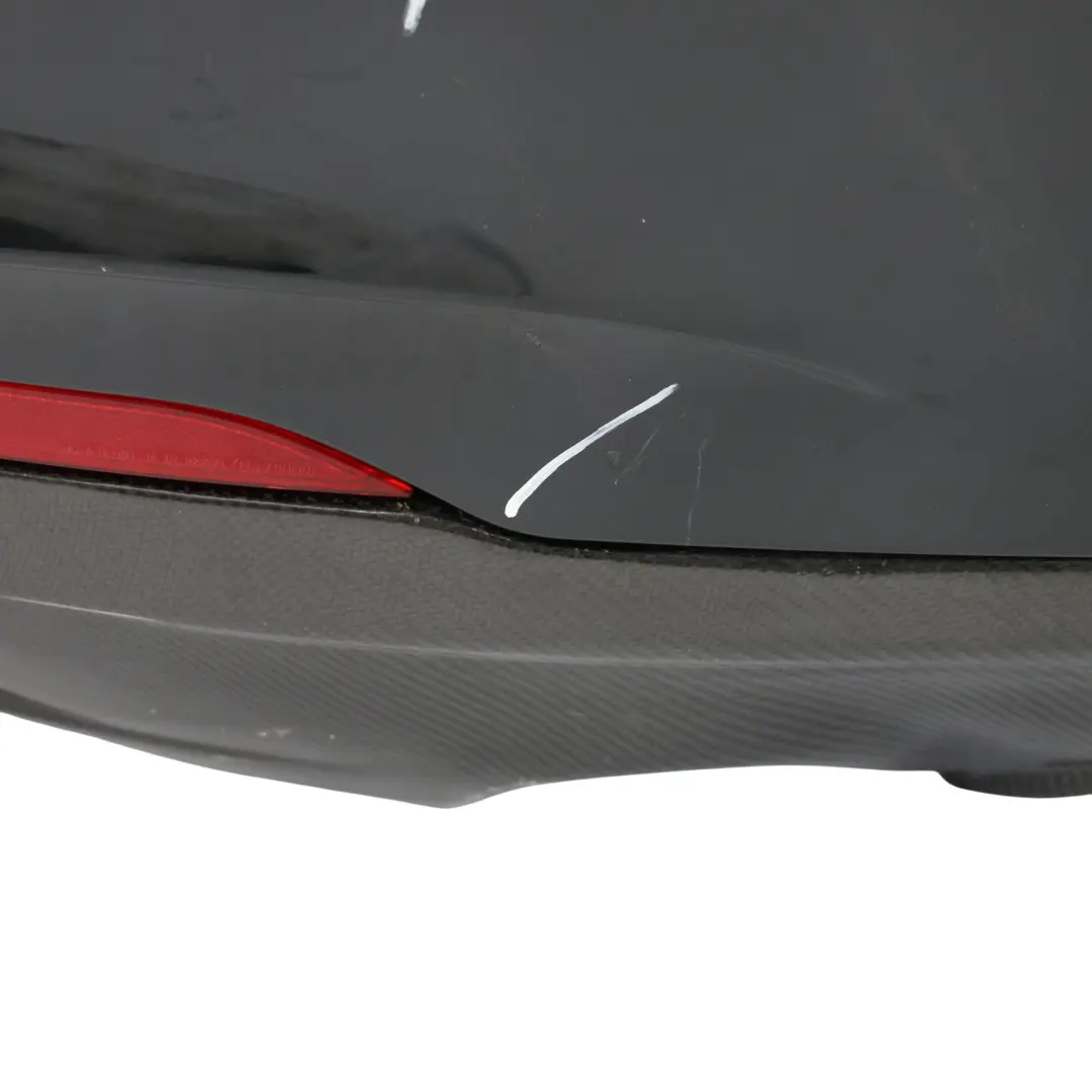 BMW F22 F23 Bumper Rear Trim Panel M Sport Black Sapphire Metallic - 475