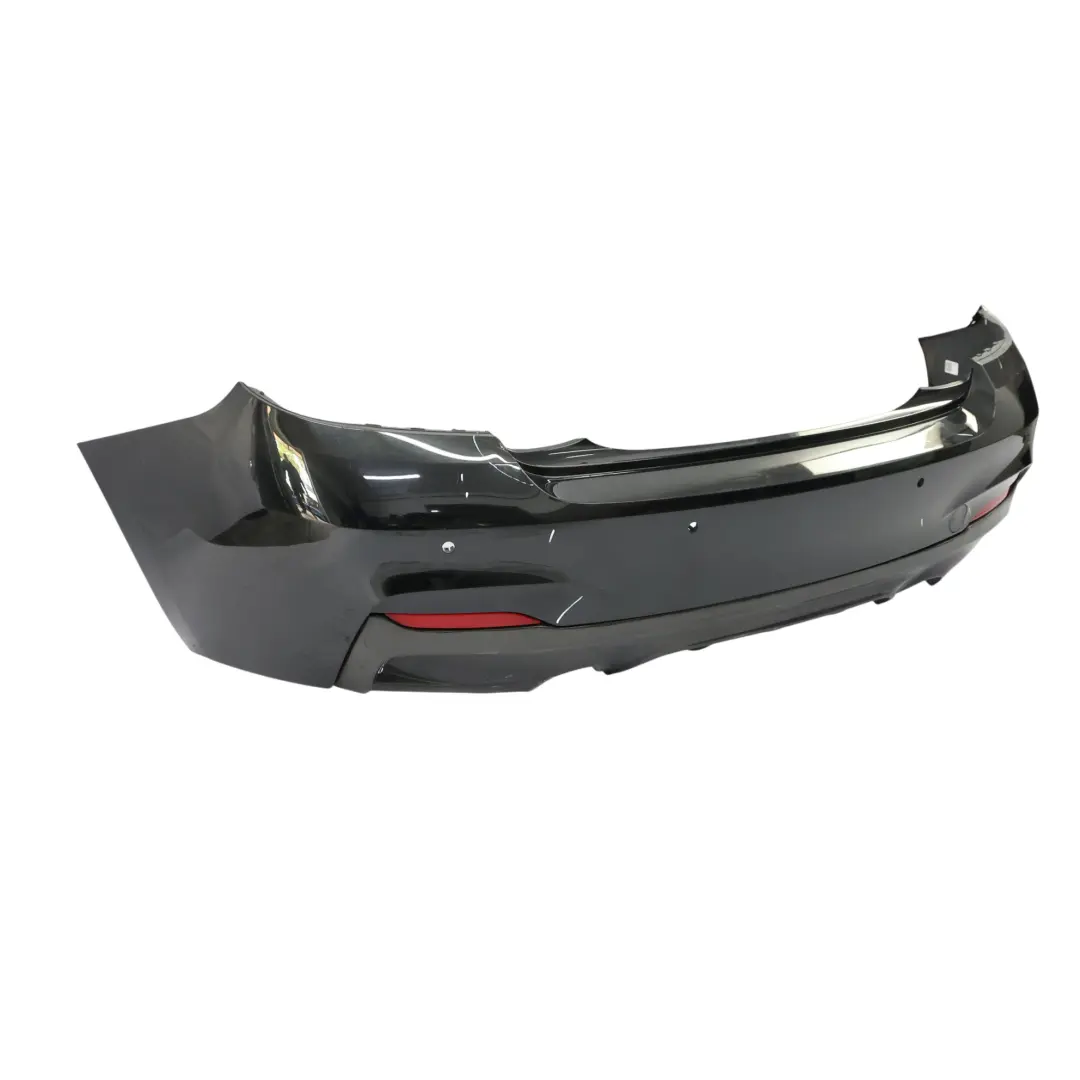 BMW F22 F23 Bumper Rear Trim Panel M Sport Black Sapphire Metallic - 475