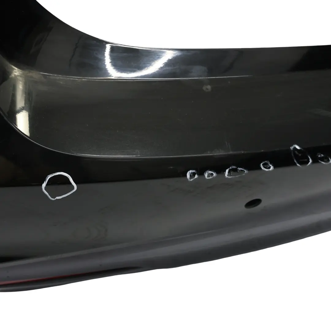BMW F30 Bumper Rear M Sport Trim Panel PDC Black Sapphire Metallic - 475