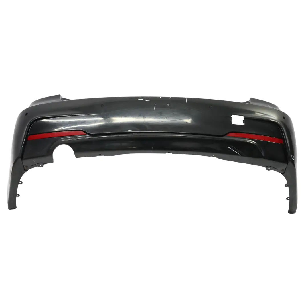 BMW F30 Bumper Rear M Sport Trim Panel PDC Black Sapphire Metallic - 475