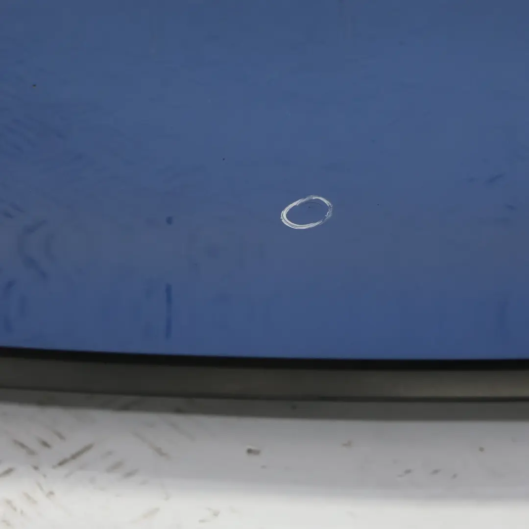 BMW F30 Rear Bumper Panel M Sport Trim Cover PDC Estorilblau Estoril Blue - B45
