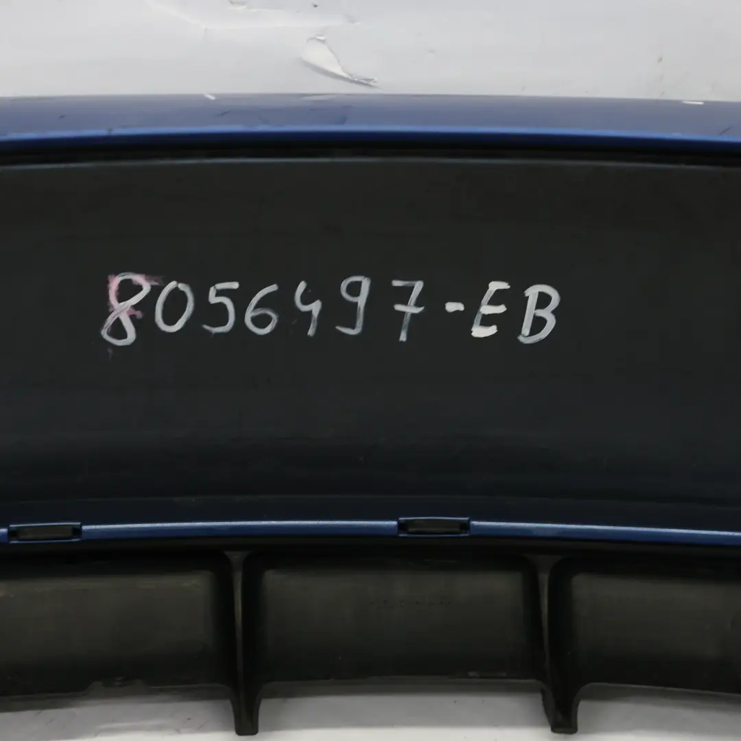 BMW F30 Rear Bumper Panel M Sport Trim Cover PDC Estorilblau Estoril Blue - B45