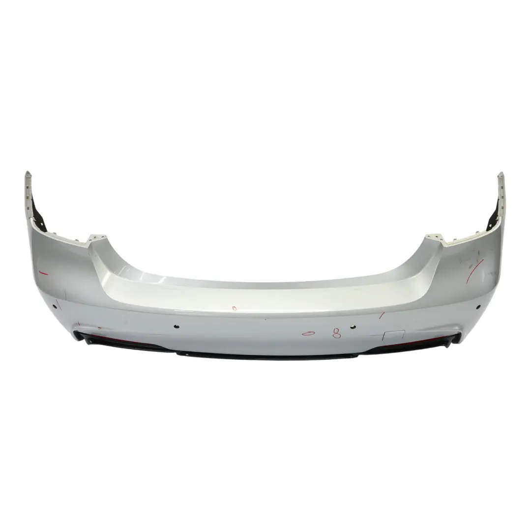 BMW F30 M Sport Rear Bumper Trim Panel PDC Glacier Silber Metallic - A83