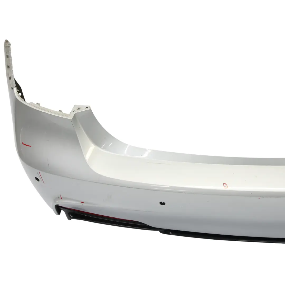 BMW F30 M Sport Rear Bumper Trim Panel PDC Glacier Silber Metallic - A83