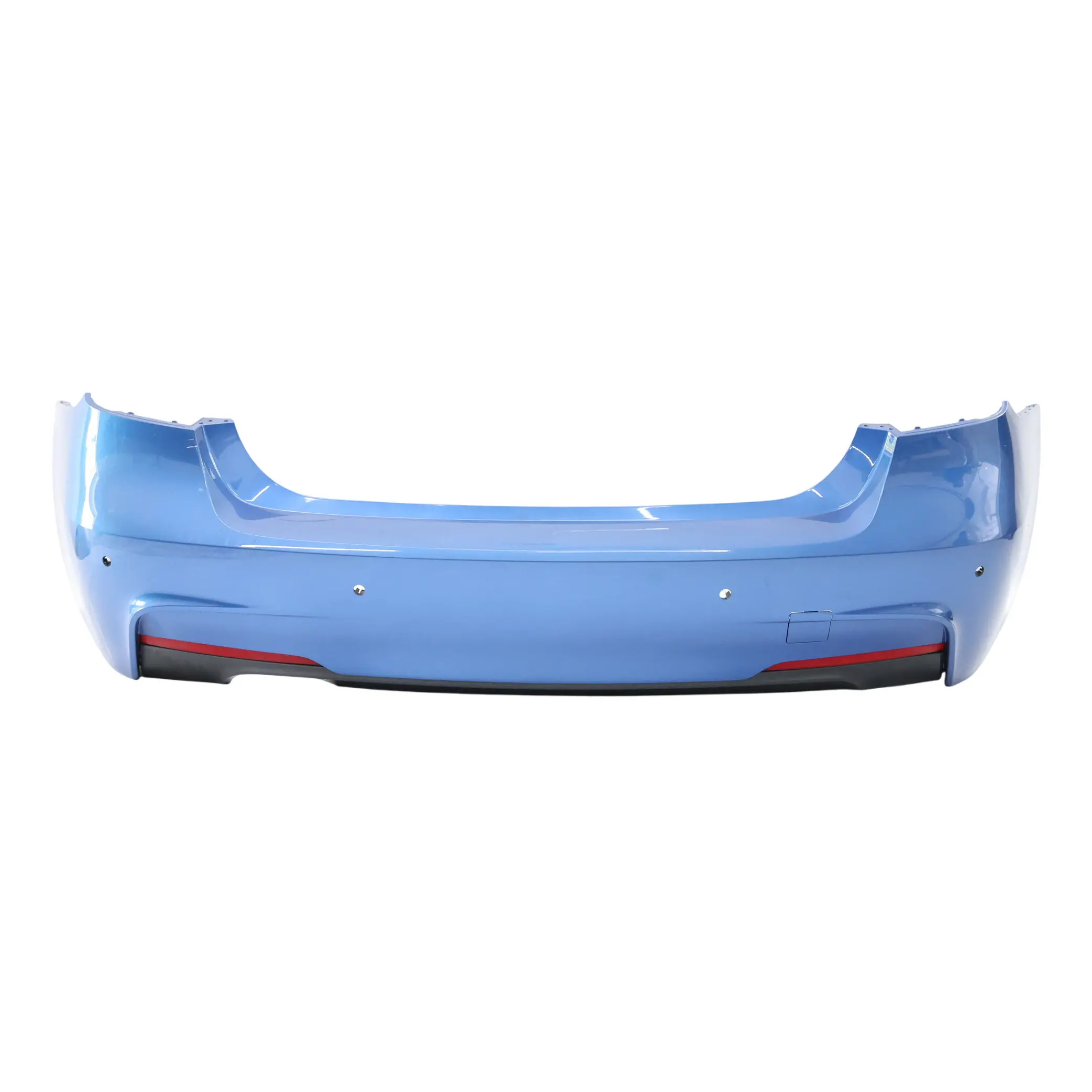 BMW F30 Rear Bumper M Sport Trim Panel PDC Estoril Blue Metallic - B45