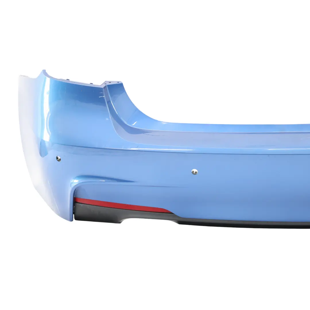 BMW F30 Rear Bumper M Sport Trim Panel PDC Estoril Blue Metallic - B45