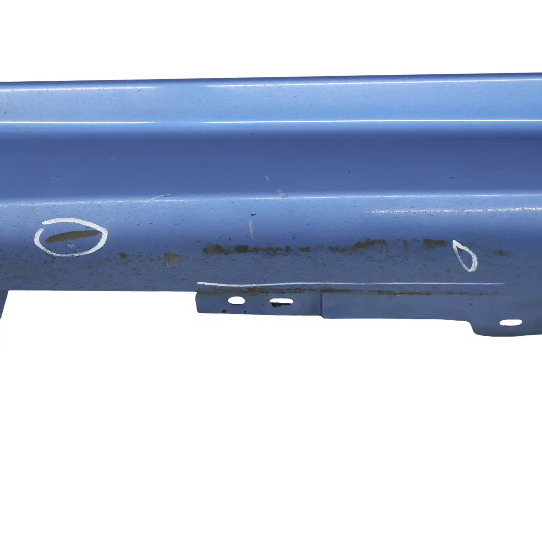 Side Skirt BMW F30 F31 M Sport Sill Strip Left N/S Estoril Blue Metallic - B45 